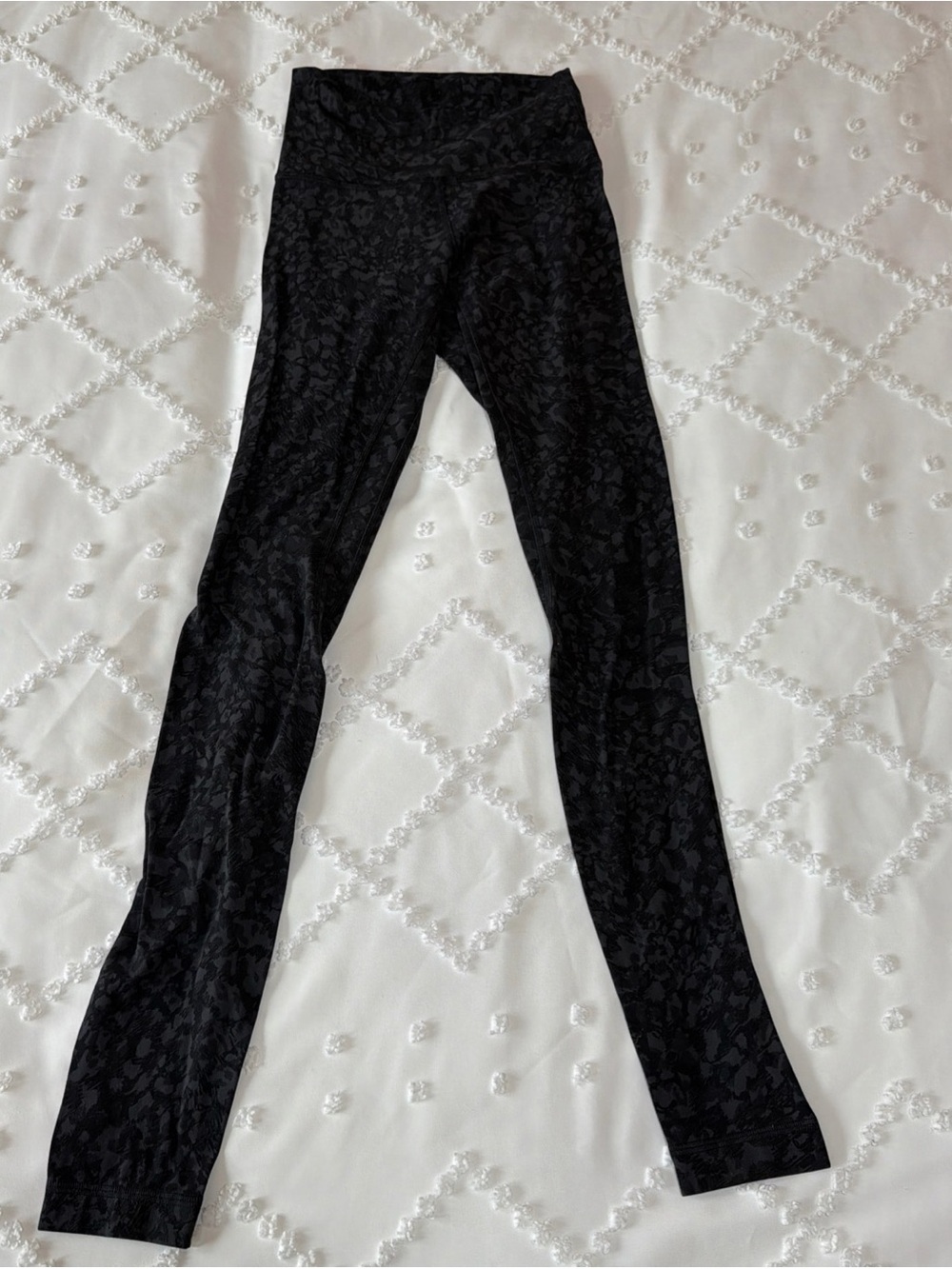 Lululemon Align High Rise Pant Nulu Sz 2 Wild Thing Camo Deep Coal Running Yoga